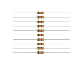 Resistors, ¼ Watt 1000 Ohm