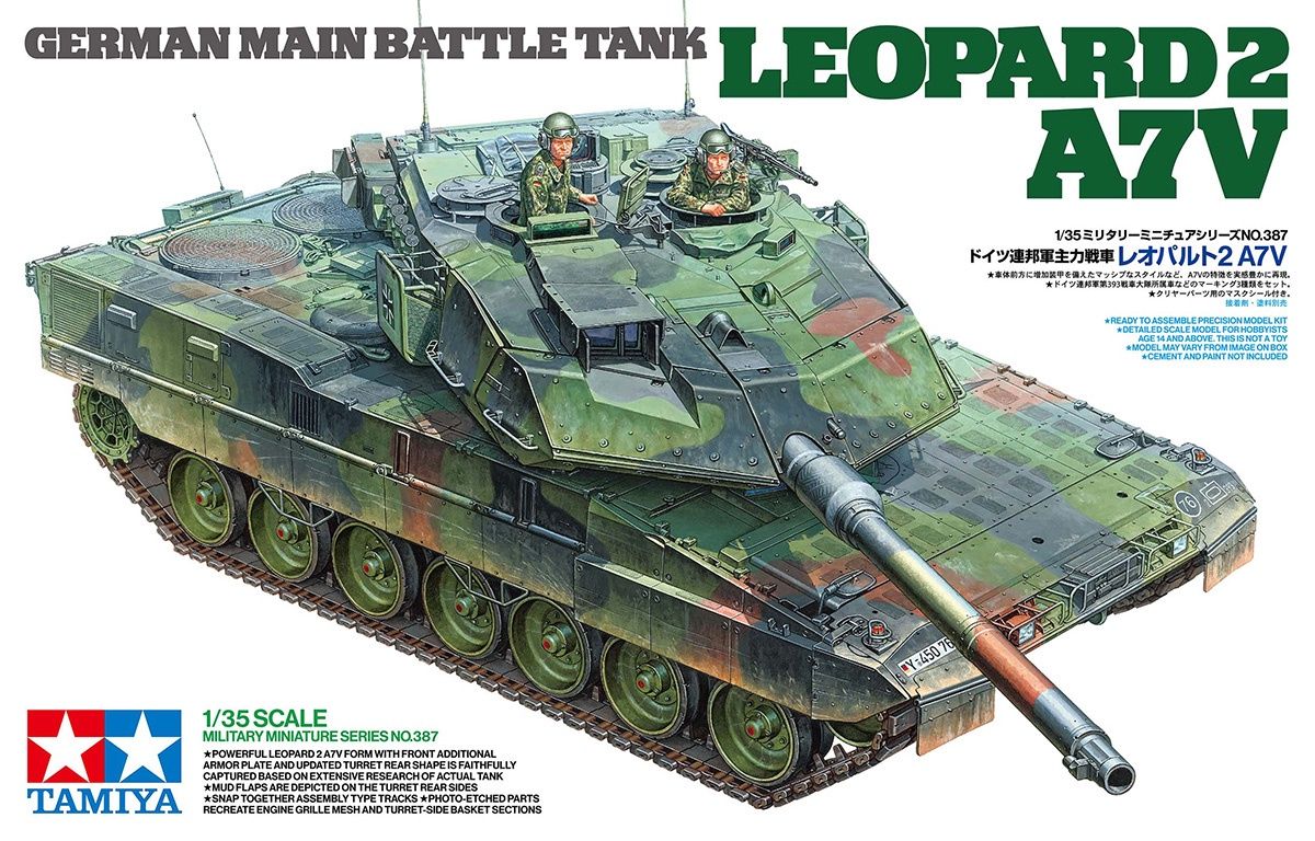 Military Tamiya 1/35 Leopard 2 A7V