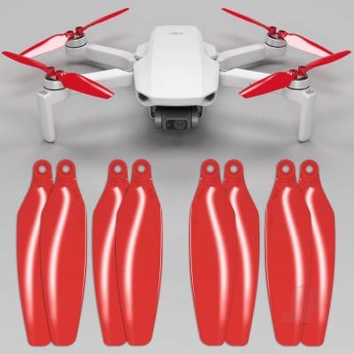 STEALTH Multirotor Propeller Set x4 Red for DJI Mini 2 / SE by Master Airscrew