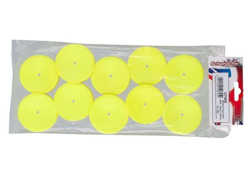 Wheel Front Slim 2WD - Yellow - 5pr