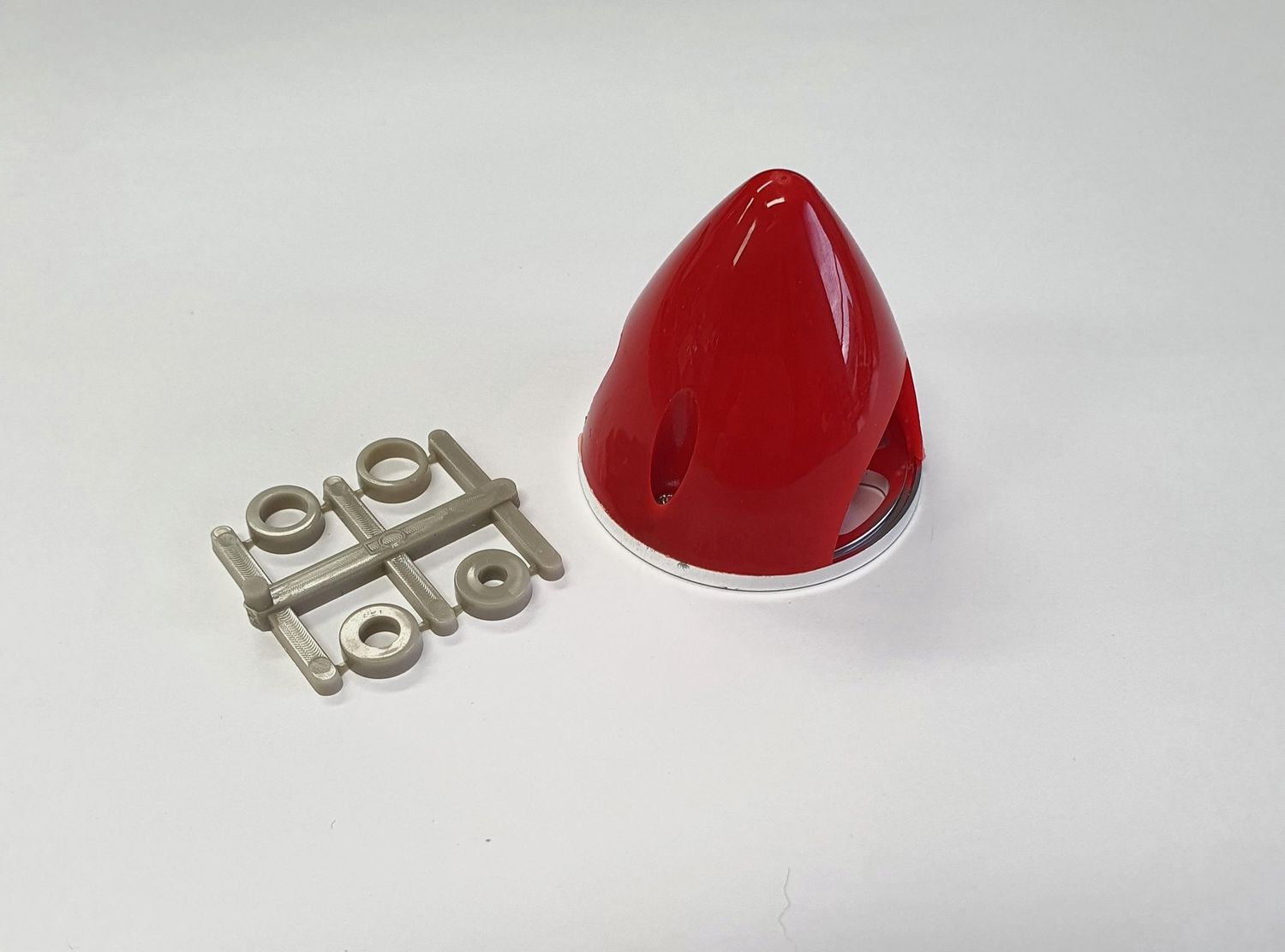 Gemfan Ally Backplate Nylon Spinner 38mm Red