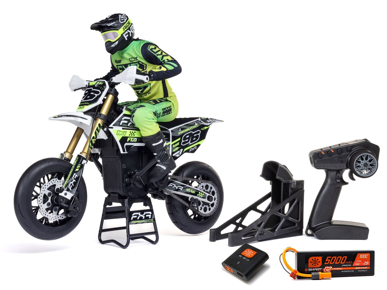 1/4 Promoto-SM FXR Supermoto Motorcycle RTR (Batt &amp; Charger)