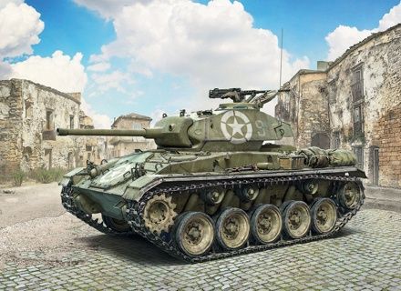 Military Italeri 1/35 M24 "Chaffee"