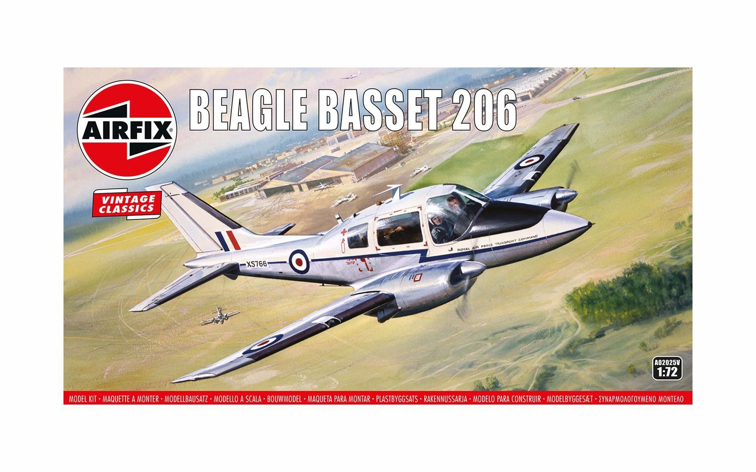 Aircraft Airfix 1/72 Beagle Basset 206