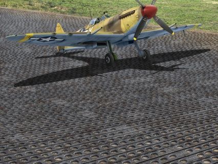 Aircraft ICM 1/48 WWII U.S. Landing Marston Mat