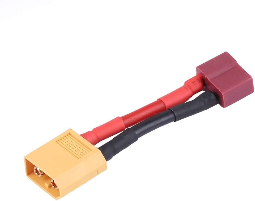 Deans (Female) to XT60 (Male) Battery Adaptor Lead