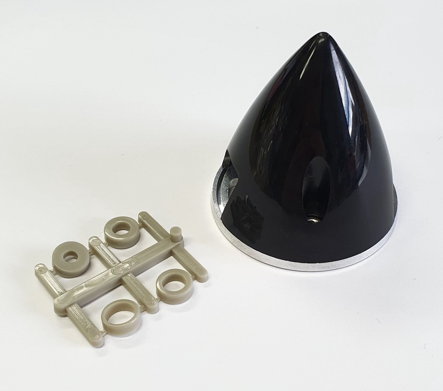 Gemfan Ally Backplate Nylon Spinner 45mm Black