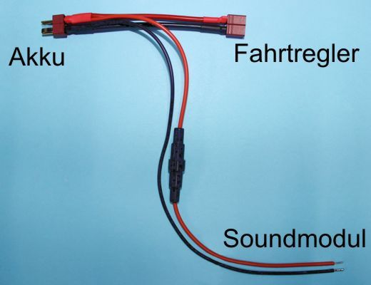 Beier Y-cable Deans/Deans