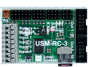 Beier USM-RC-3 sound and light system