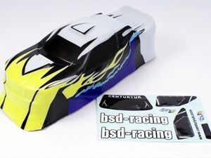 Flux Onslaught Bodyshell Pre Painted Yellow 1/10
