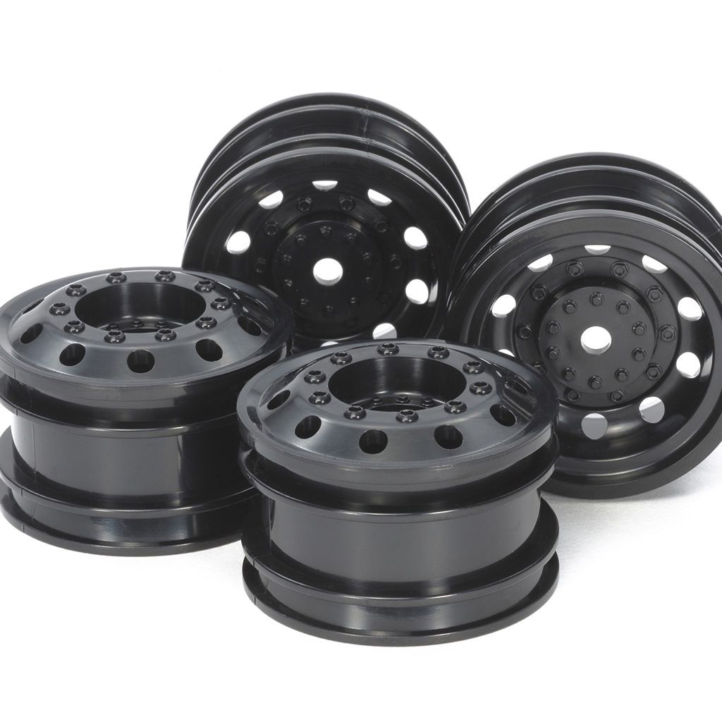 Racing Truck Wheels (Black) (Set of 4)