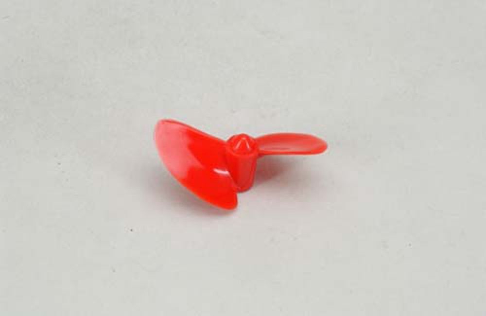 2 Bladed 55mm Waterscrew Red Nylon M5 LH