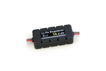 ETRONIX LI-PO REGULATOR 6.0V 5A W/CASING 20X14X49MM
