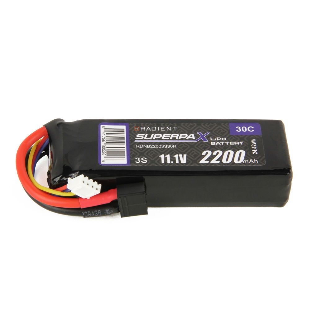 LiPo 3S 2200mAh 11.1V 30C Deans (HCT)