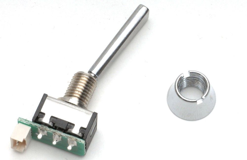Transmitter switch 2 position long sprung