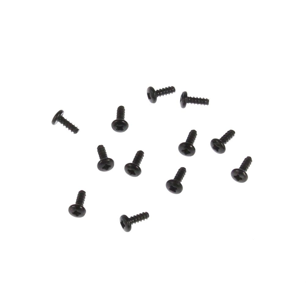 S093 Round Head Self-Tapping Screw 2x6 (12
