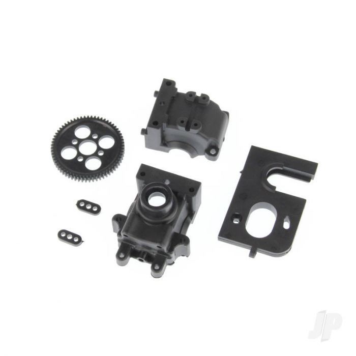 680-P004 Differential Gearbox + Motor Mount + Spur Gear (Volcano, Warhead, Frontier)