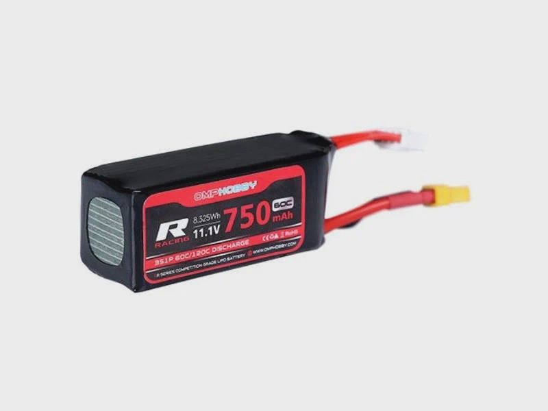 OMP 3S 750mAh 60C Lipo Battery For M2 EVO