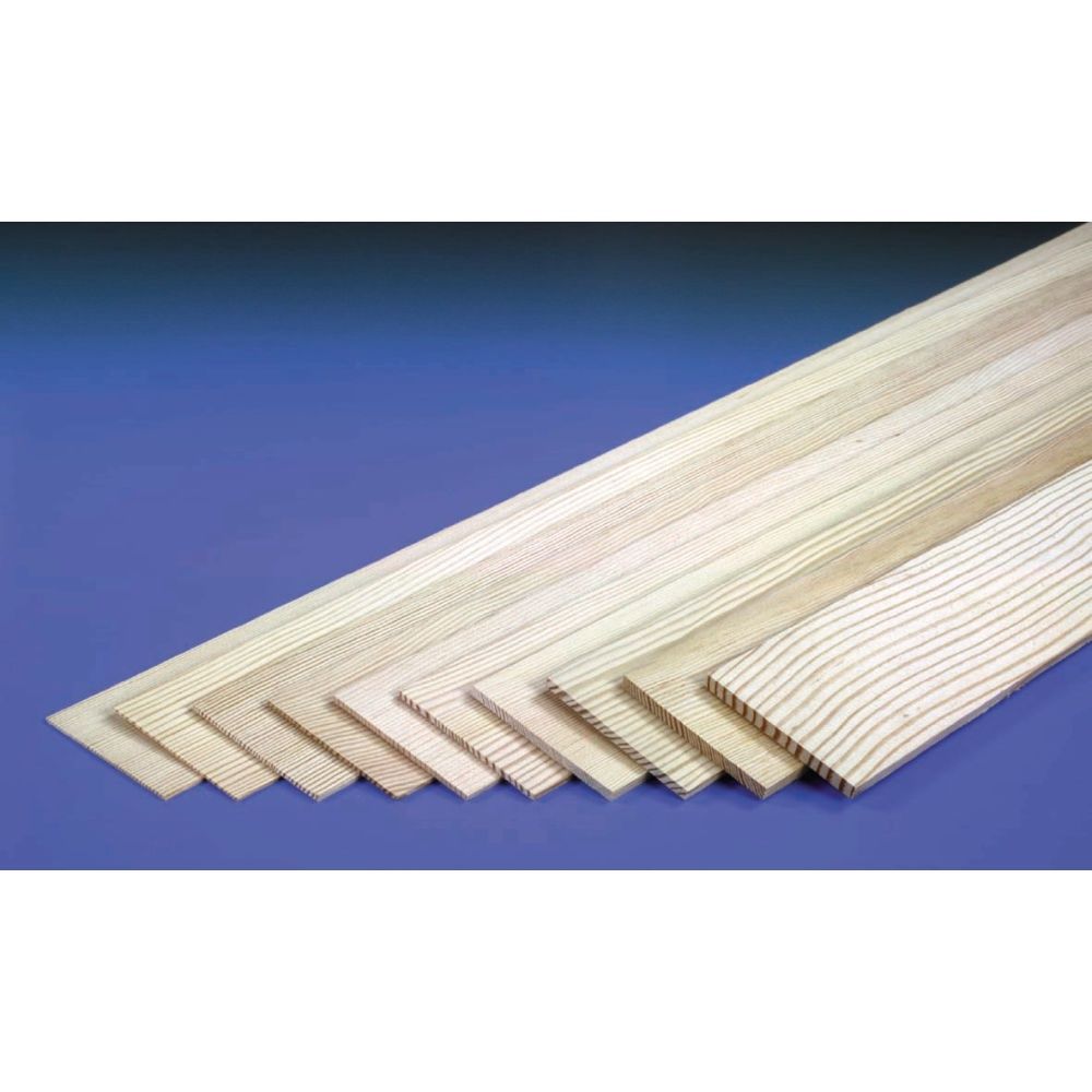 1/16in 36x3in Sheet Spruce