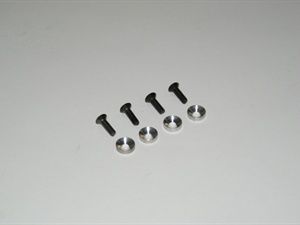 Flat Cross Screw W/Washer (ISO 3*10)