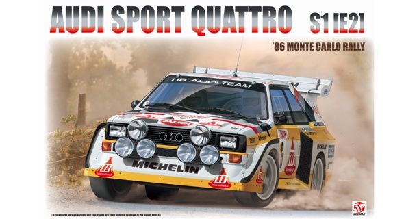 Cars, Bikes and Trucks Beemax 1/24 Audi quattro S1 E2 Montecarlo Rally 1986 #2