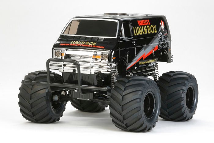 Tamiya Monster Truck Lunch Box Black Edition