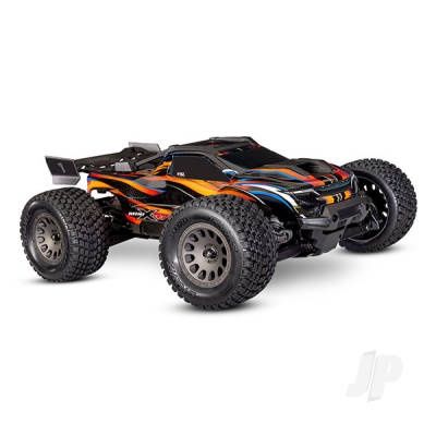 Mini XRT VXL-3S 4WD RTR Race Truck, Orange (+ TQi 2-ch, VXL-3S, 2S LiPo, USB-C Charger, Clipless Body)