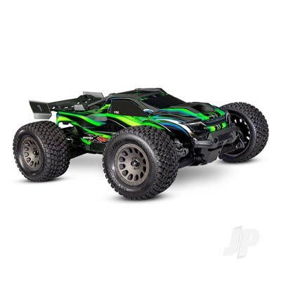 Mini XRT VXL-3S 4WD RTR Race Truck, Green (+ TQi 2-ch, VXL-3S, 2S LiPo, USB-C Charger, Clipless Body)