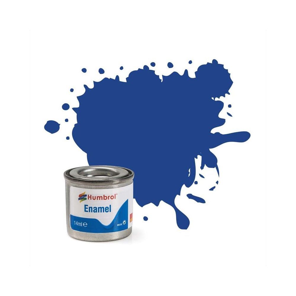 25 Blue Matt Enamel 14ml
