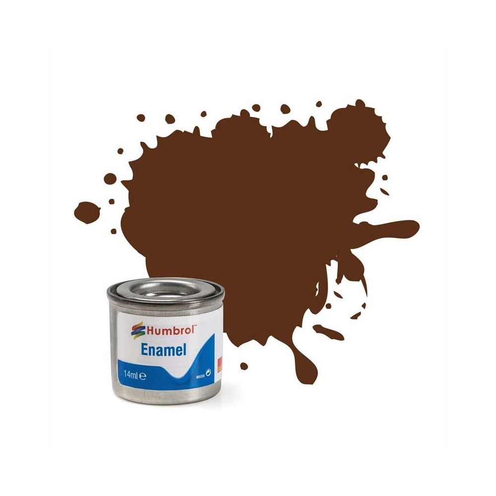 160 Red Brown Matt Enamel 14ml (Discontinued)
