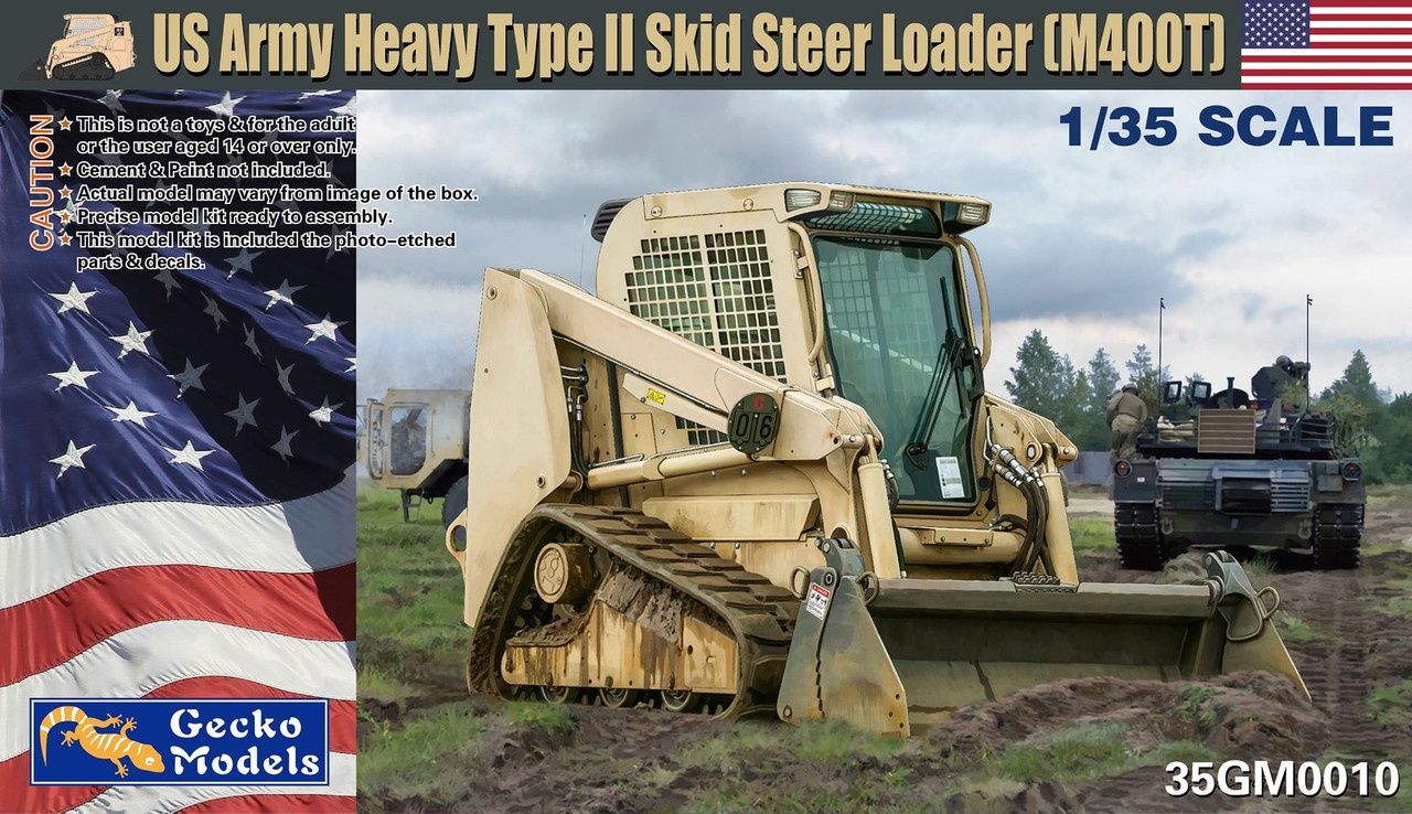 Military Gecko Models 1/35 US Army Heavy Type II (M400T) Pallet Forklifts