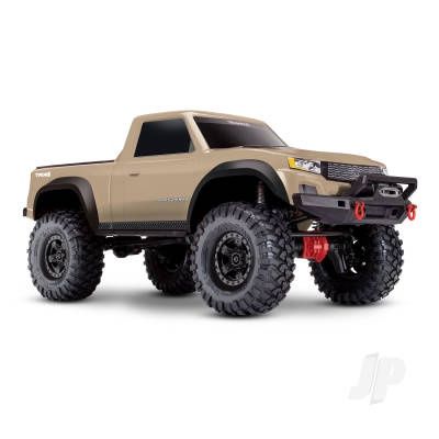 TRX-4 Sport 1:10 4X4 Electric All-Terrain Crawler Truck, Tan (+ TQ 2-ch, XL-5 HV, Titan 550, Clipless Body)