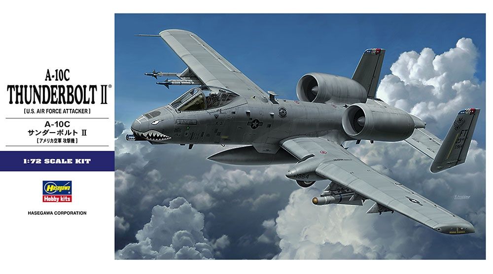 Aircraft Hasegawa 1/72 A-10C Thunderbolt II