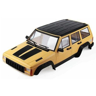 FASTRAX 1/10 ROCKEE FULLCAB &amp; INTERIOR HARDBODY 313mm - Yellow