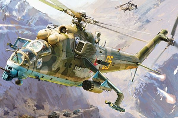 Aircraft Zvezda 1/48 Mil Mi-24V/VP