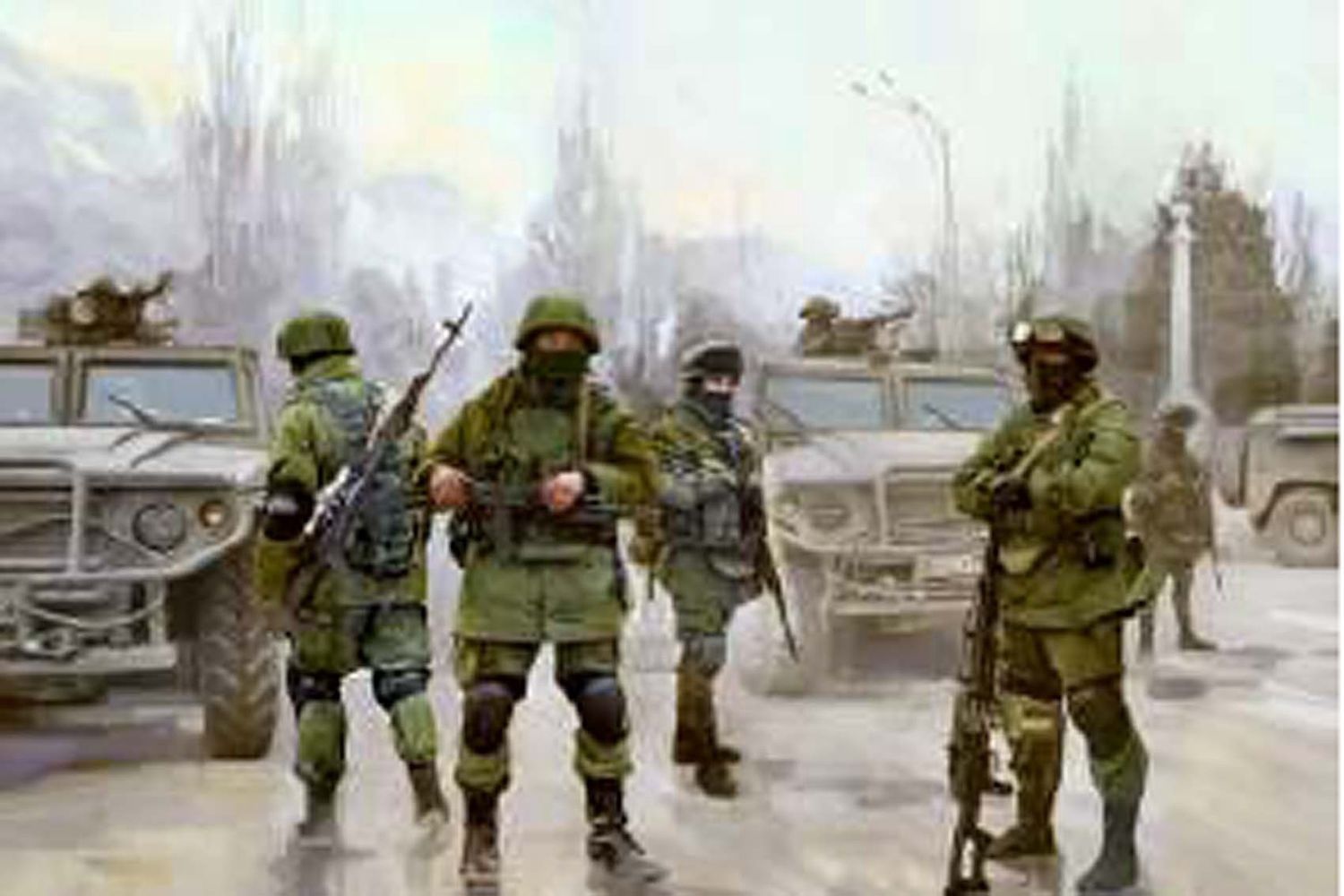 Military Zvezda 1/35 Polite People