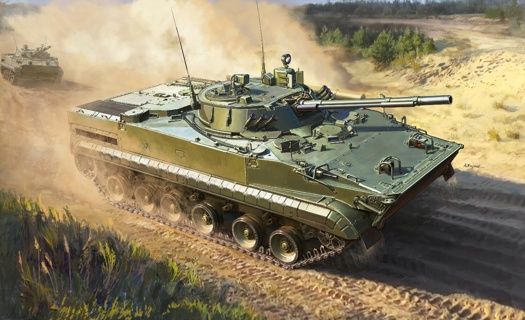 Military Zvezda 1/35 BMP Russian Armoured Tracked Vehicle