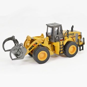 HUINA 1/40 DIECAST FORK TRUCK LOADER STATIC MODEL