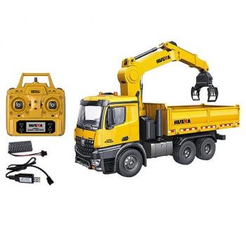 HuiNa 1:14 RC Timber Grab Tipper/ Dump Truck 2.4GHz