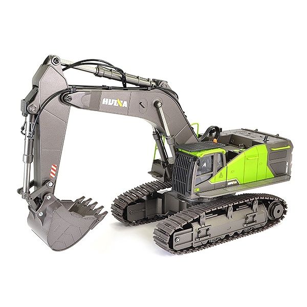 HUINA 1/14TH EXCAVATOR DIECAST CAB/BUCKET,HI-TORQUE DIG SYSTEM