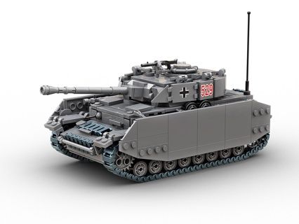Panzer IV (950 Bricks)