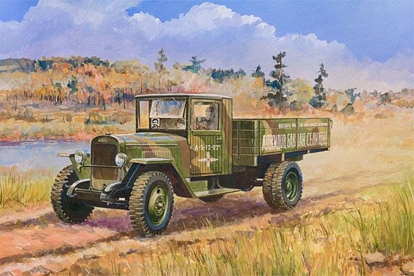 Military Zvezda 1/35 ZIS-5 Soviet Truck