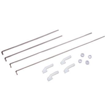 FMS 1.4M F3A OLYMPUS LINKAGE ROD W/CLEVIS &amp; SECURING RINGS