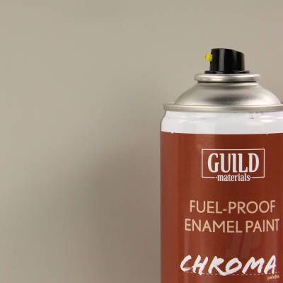 Chroma Enamel Fuelproof Paint Matt Light Grey (400ml Aerosol)