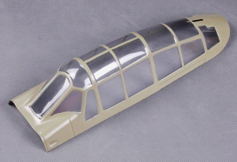 FMS ZERO A6M3 (1.4M) CANOPY PLASTIC - GREEN
