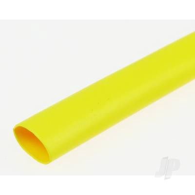 1/4in Heat Shrink Tubing Yellow (3 pcs per package)
