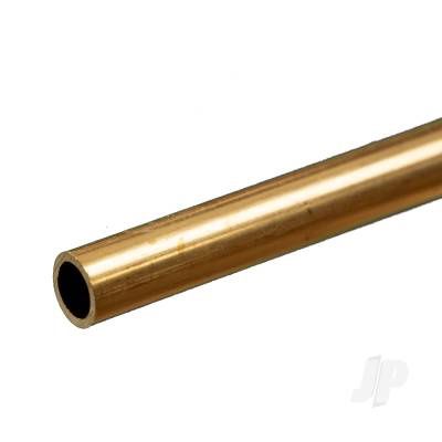 1/4 Brass Round Tube, .029 Wall (12in long)