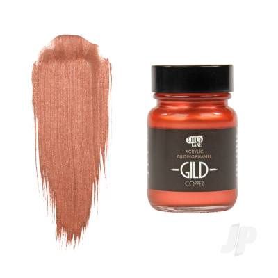 GILD Acrylic Gilding Enamel Paint, Copper (30ml Jar)