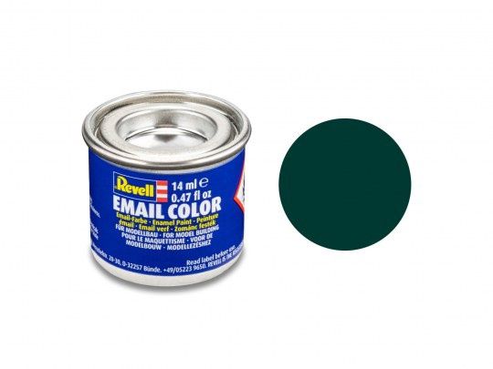 40 Matt Black Green Enamel