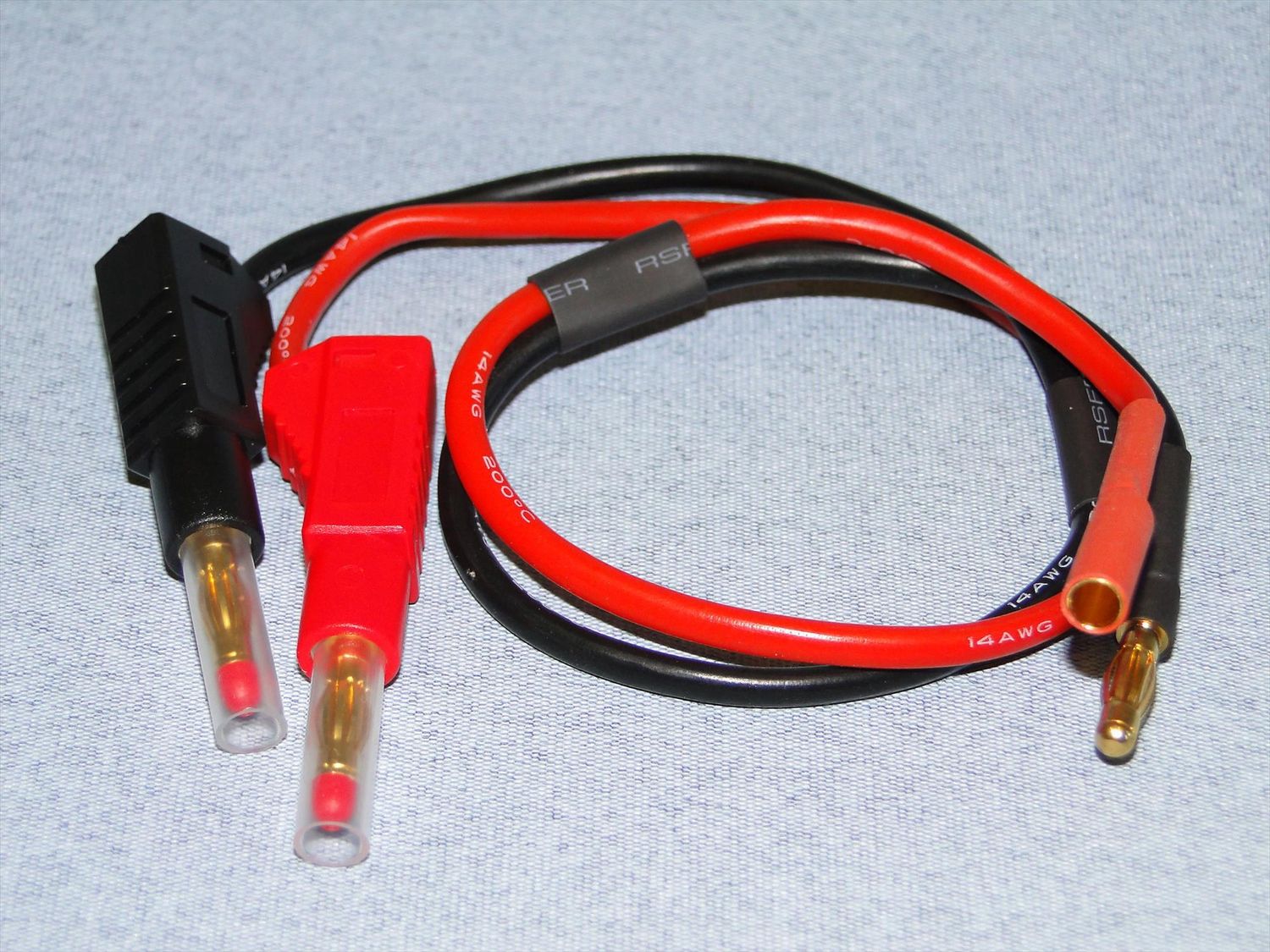 Charge Lead 4mm F+ M-